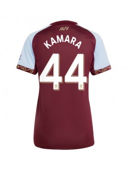 Aston Villa Boubacar Kamara #44 Zenski Domaci Dres 2025-26 Kratak Rukavima